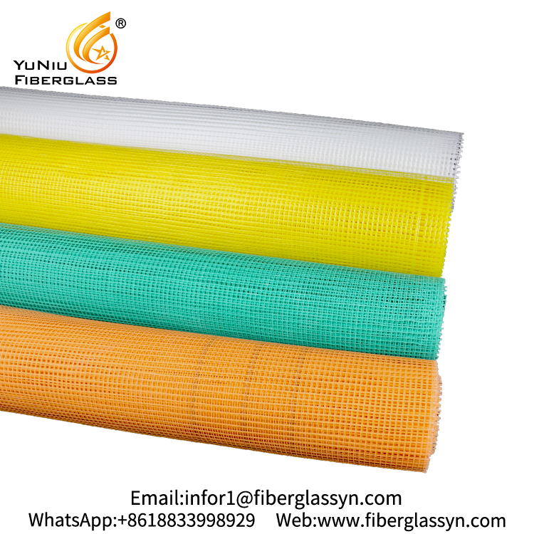 China supplier 125g 4*4mm alkali resistant fiberglass mesh