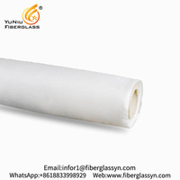Yuniu Fiberglass plain woven cloth 45gsm~300gsm