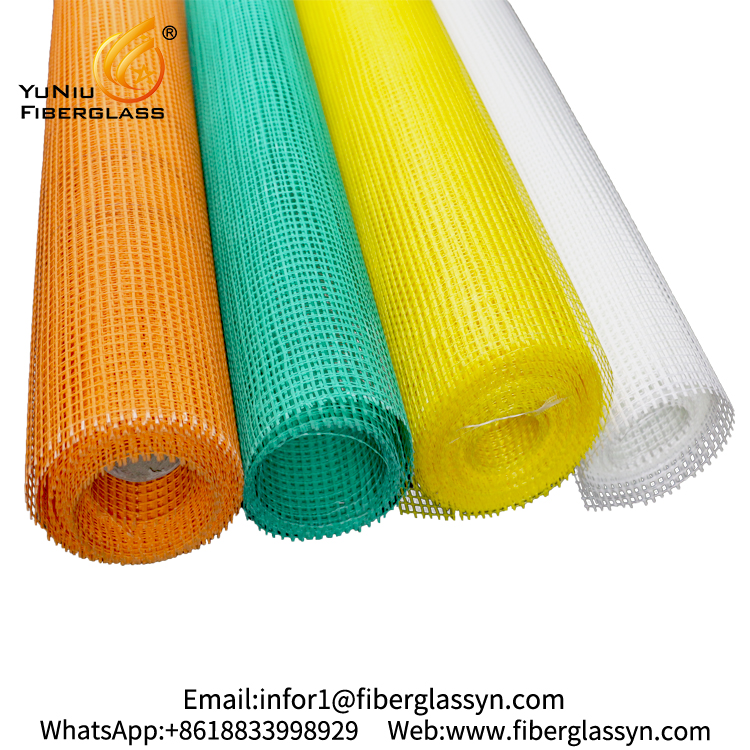 China factory supply 4x4mm 160gsm alkali resistant glass fiber mesh