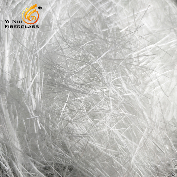 Staple High Silica glass fiber Chopped Strand for needle mat hot sale
