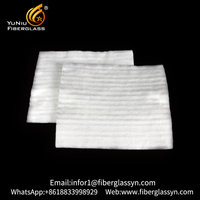 High temperature Needled Insulation Material E glass fiber felt