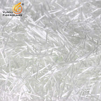 High quality 16.5% zro2 AR Fiberglass chopped strands for gypsum board