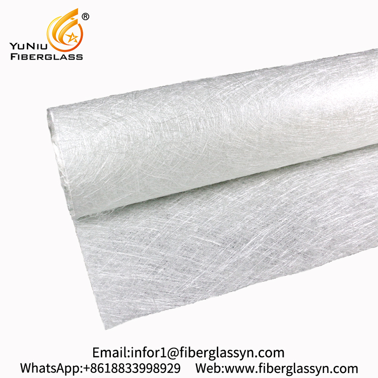Fiberglass manufacture e-glass powder chopped strand mat