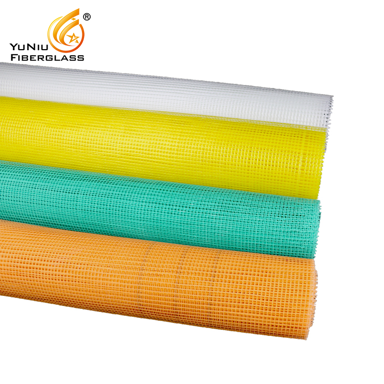 Factory wholesale glass fiber mesh 130g 145gsm 6*6mm
